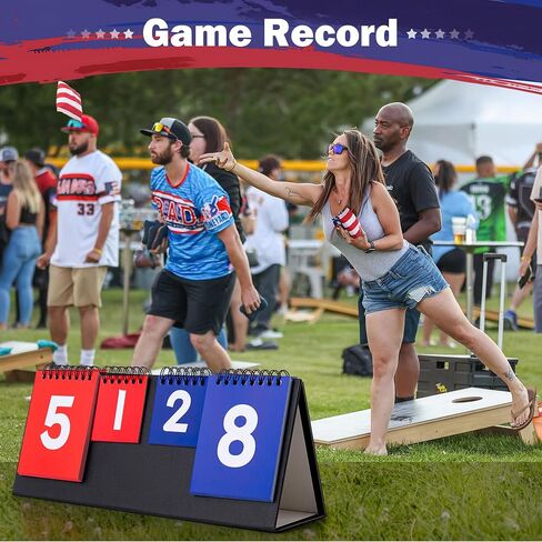 Cornhole Board Set Outdoor Game-Includes 2 MDF Wood Boards 4x2 Feet, Set of 8 Corn Hole Bean Bag Corn Hole Set in Saudi Arabia
