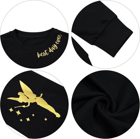 MYHALF Magical Shirt for Women Magic Kingdom Sweatshirt Best Day Long Sleeve Shirts Family Vacation Pullover Tops in Saudi Arabia