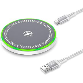 for Samsung Galaxy S25 Ultra Wireless Charger, 15W Android Wireless Charger Fast Charging Pad for Samsung Galaxy S25 S24 S23 S22 S21 S20 Z Flip 6 5, Pixel Wireless Charger for Google Pixel 9 Pro XL 8a