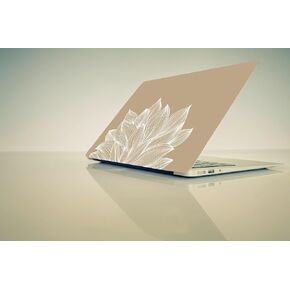 Laptop Skin with Pink Flower Logo Pattern Designs, Fits Most Sticker Decal,13-15.6 inch Universal Vinyl Skin Sticker Cover(Skin 20_9)