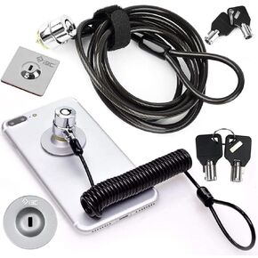 I3C Universal Cable Cable Lock وقفل محمول قابل للسحب