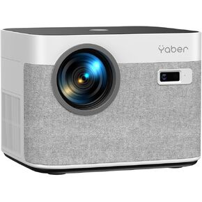[Auto Focus & Keystone/4K Support] Yaber U11 SMART SMARTOR مع تطبيقات مدمجة و WI-FI 6 ، 450 ANSI ، مكبرات صوت استريو مزدوجة ، Bluetooth 5.0 | الإعداد الفوري للأفلام المنزلية والخارجية in Kuwait