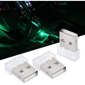 Bevinsee أصفر مرن مرن مصباح مصباح LED مصباح LED USB متوافق مع ملحقات مصباح الغلاف الجوي للسيارة