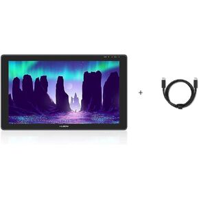 2020 HUION KAMVAS 22 Graphics Drawing Tablet with Screen Android Support Battery-Free Stylus 8192 Pen Pressure Tilt Adjustable Stand - 21.5inch
