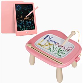 bravokids LCD Writing Tablet Doodle Board 10 Inch, bravokids Magnetic Drawing Board