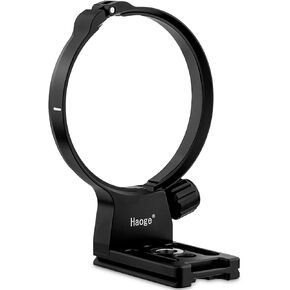 Haoge LMR-R720 Lens Collar Tripod Mount Ring for Canon RF 70-200mm F2.8 L is USM Lens RF70200 Stand Base Canon RF-Mount Built-in Arca Type Quick Release Plate