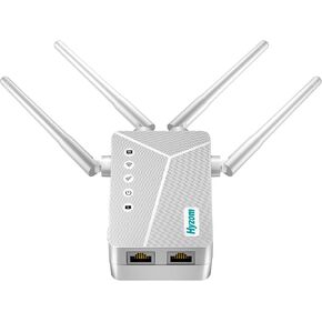 WiFi Extender Signal Booster, 8000 Sq.ft Long Range Repeater Wireless Amplifier, 60% Faster | Broader Than Ever, Support More Network Devices for Home, Easy Setup