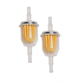 DSkoiph 3 Pack AM116304 25 050 22-S Gas Inline Fuel Filter Fit for John Deere Kohler 120-436 71-5960 120-436 GY20709 For 38666 149-2206-01 21541500 98021 1/4 Inch x 5/16 Inch Fuel Line