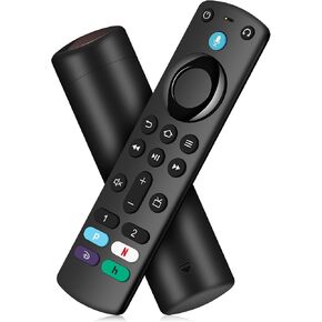 استبدال الصوت عن بُعد لـ Fire Smart Tves Stick/TV Cube/4K Max/4K/Lite ولجميع أجهزة التلفزيون الذكية