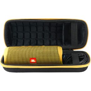 co2CREA Hard Travel Case Replacement for JBL Flip 7 Flip 6 FLIP 5 Waterproof Portable Bluetooth Speaker (Light Blue Case)
