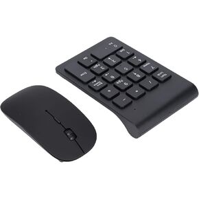 Number Pad Plug and Play 2.4GHz Wireless Technology 1200 DPI Sensitive Number Pad Mouse Combo for Home Office