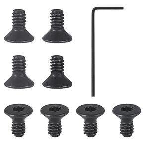 8 Pack-Screw Kit for Holosun Battery Tray with Mounting Tool. Compatible with 509T/508T/507C/407C/507K/407K Models