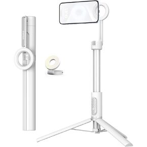 Magnetic Tripod for iPhone, for Magsafe Pocket Selfie Ring Light
