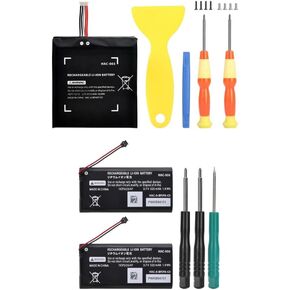 استبدال بطارية HAC-003 و HAC-006 لـ Nintendo Switch Switch Joy-Con Packt Packt Packt Tool Kit