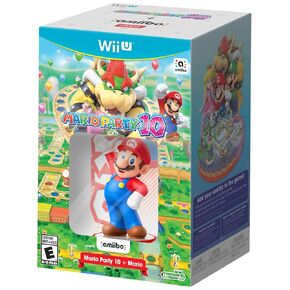 Mario Party 10 + Mario amiibo Bundle - Wii U