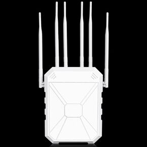 AX1800 Outdoor WiFi 6 Extender, IP67 Weatherproof Wi-Fi 6 Wireless Out-Door Access Point, Supports Extender/AP/Repeater, Dual Band High Power Long Range WiFi Extenders Signal Booster