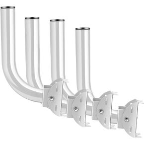 4-Pack Universal Bracket Mount for Light Monuting Tasks Wireless Bridge Outdoor Access Point to Point AP,Pole and Wall-Mounted Mount