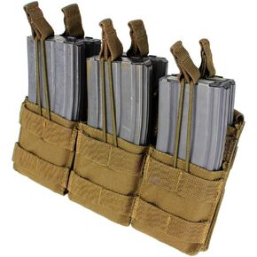 Condor Elite MA44-498 Triple Stacker M4 Mag Pouch Coyote Brown