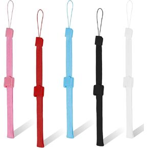 5 PCS Hand Wrist Strap, Adjustable Phone Lanyards for Cell Phone Multi Purpose Wristbands Phone Strap Wristlet Wristband with Lock for Wii Remote Controller, Mobile Phone, Mp3, Digital Camera