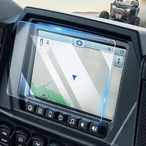 YMU Ride Command Screen Screen Protector Preded Glass متوافق مع Polaris Xpedition RZR PRO