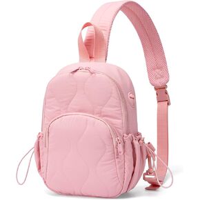 Stylish Sling Bag for Women – Versatile Crossbody Backpack with Adjustable Strap, Lightweight Shoulder Bag for Travel, Hiking & Sports(Khaki-Large)