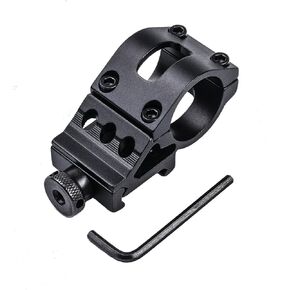 Weltool Tactical Thuctical Picatinny Rail Mount for Flashlight (MIL-STD-1913 ، Stanag 2324 ، Stanag 4694)-Side Side 45 درجة احترافية لجميع المصباح القياسي 1 بوصة