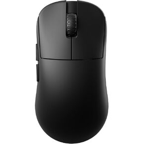 Lamzu Inca Gaming Mouse, 8K Polling Rate, Optical Switches, TTC Encoder, Paw3950 IC, Nordic 52840 MCU, Symmetrical High-Hump, Recommended for Claw-Grip Gamers, 8K Dongle Included (Black)