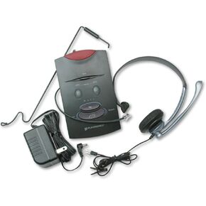Plantronics TELEPHONE HEADSET SYSTEM S11 65148-11 , Black