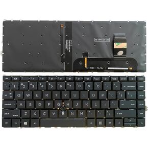 Laptop Replacement US Layout with Pointer and Backlight Keyboard for HP EliteBook 840 G7 840 G8 & EliteBook 845 G7 845 G8, EliteBook 745 G7 745 G8, ZBook Firefly 14 G7 G8