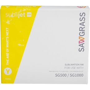 Sawgrass sublijet uhd تسامي خرطوشة الحبر - أصفر - حبر عالي الأداء لطابعات تسامي Swgrass SG500 SG1000 - حبر هلام طويل الأمد وطبعات نابضة بالحياة واضحة