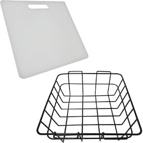 COHO 55Qt Rotomold Cooler Divider/Cutting Board & Wire Basket,