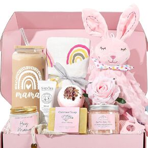 iAOVUEBY New Mom Gifts & Baby Girl Gifts, Baby Shower Gifts for Mom to Be, Pregnancy Gifts For Expecting Mom, First Time Mothers Day Gift for New Mom, Pregnancy Gifts for Women and Baby