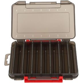 Fishing Tackle Box, Tackle Box Organizer Lure Box Tackle Storage Double Sided Lure Storage Case Portable Crankbait Organizer Container with Dividers Trays for Kayak Boat Freshwater Saltwater Hook