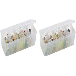 Plano Spinner Bait Box with Removable Racks (Pack of 2)