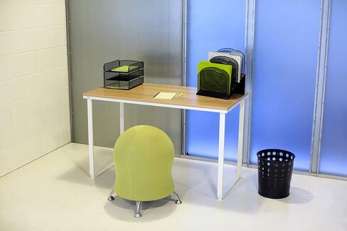 Safco Onyx Desk Organizer, 5 Tiered Vertical Compartments, Office and Classroom Mailbox , Paper and Mail Sorter, Steel Mesh, Black in Kuwait