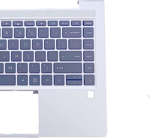 New Replacement for HP Probook 440 445 G9 G8 Laptop Upper Case Palmrest Keyboard Assembly Part N01286-001 N01287-001 M23770-001 M23769-001 Silver (Probook 440 445 G9 G8 Backlit Keyboard) in Saudi Arabia