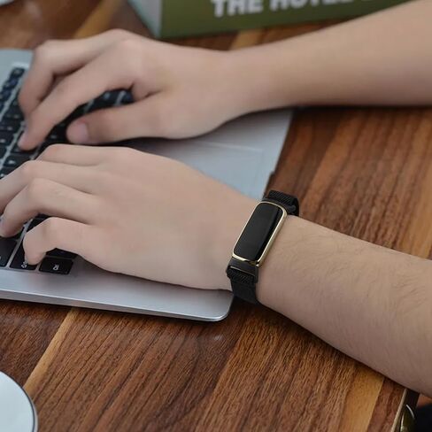 Tobfit Stretchy Band Compatible with Fitbit Luxe Bands for Women Men, Solo Loop Straps Elastic Braided Wristbands Replacement for Fitbit Luxe Bands in Saudi Arabia