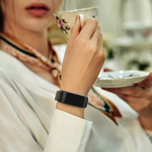 Tobfit Stretchy Band Compatible with Fitbit Charge 4 Bands/Fitbit Charge 3 Bands for Women Men, Solo Loop Straps Elastic Braided Wristbands Replacement for Fitbit Charge 4/Charge 3 Bands in Kuwait