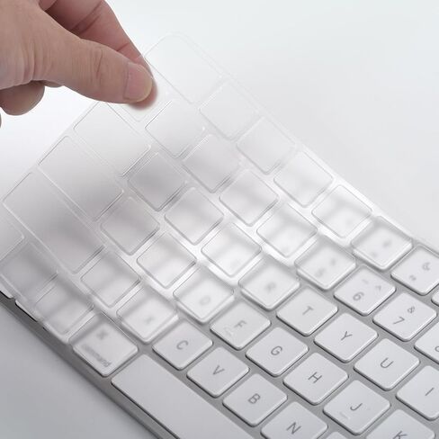 Keyboard Cover Skin for Apple Magic Keyboard with Touch ID and Numeric Keypad (M4 Chip A3119 MXK73LL/A, USB–C), Apple Magic Keyboard Cover - TPU in Kuwait
