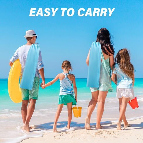 Homcosan Portable Low Folding Chairs مجموعة من 2 - كراسي التخييم خفيفة الوزن للبالغين مع حامل الكأس وجيوب التخزين ، حقيبة تحمل (أزرق) in Kuwait