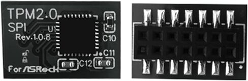Professional TPM2.0 Security Module LPC 18 Pin As.Rock(18-1) Pin Motherboards Card for As.Rock TPM2 -SLI -S -SPI Platform Replacement Part in Saudi Arabia