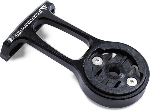 JRC Components Stem Out Front Mount | Compatible with Garmin Edge Series Devices | Lightweight CNC 6061 Aluminium Body - Black in Kuwait