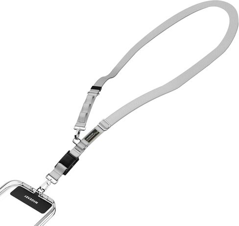 MAGEASY 20mm FidLock Dual Crossbody Utility Strap- Adjustable Crossbody Phone Lanyard with Magnetic Quick Release Buckle in Saudi Arabia