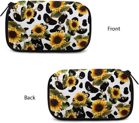 Flower Butterfly Print USB Flash Drive Case Thumb Drive Case, Portable USB Holder Storage Bag with 10 Slots, Office Home Electronic Accessories Organizer for USB Flash Drive Jump Drive in Kuwait