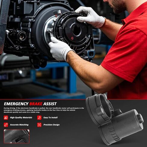 Handbrake Wheel Pump Motor for BMW 2,X2 Series F45 F46 F48 F39 F54 F60 218i 220i sDrive 20i 25i Replace # 34216860007 (Left) in Saudi Arabia