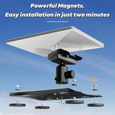Starlink Mini Mount, Lymorexan Starlink Mini Car Mount, Starlink Mini Roof Mount, Starlink Mini Magnetic Mount, Starlink Mini Mounting Kit, Starlink Mini Magnet Mount, Starlink Mini Accessories in Saudi Arabia