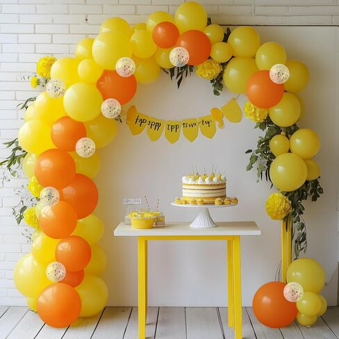 JOYIN 150 Pcs White Balloons, Different Sizes 18 12 10 5 Inch White Latex Balloon Arch Kit with Instruction for Birthday Party Graduation Wedding Holiday Decoration in Saudi Arabia