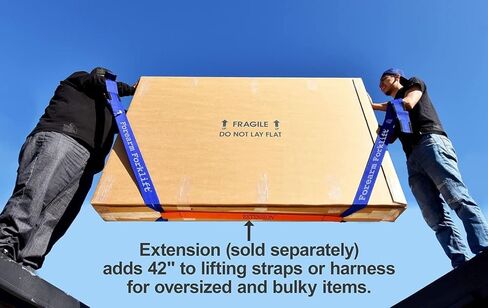 رافعة شوكية للساعد L74995PPB Plywood Pro تحمل الأشرطة لرفع الحوائط الجافة والسياج وجدران التقسيم والأشياء الثقيلة حتى 800 رطل، أسود in Kuwait