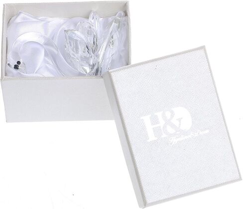 H&D HYALINE & DORA Sparkle Crystal Swan Figurine Collection Paperweight Table Centerpiece Ornament in Kuwait