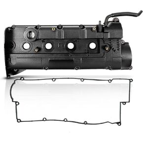 A-Premium Engine Valve Cover, with Valve Cover Gasket, Compatible with Hyundai Elantra 04-06, Tiburon 04-08, Tucson 05-09, Kia Spectra 04-09, Spectra5 05-09, Sportage 05-10, 2.0L Gas